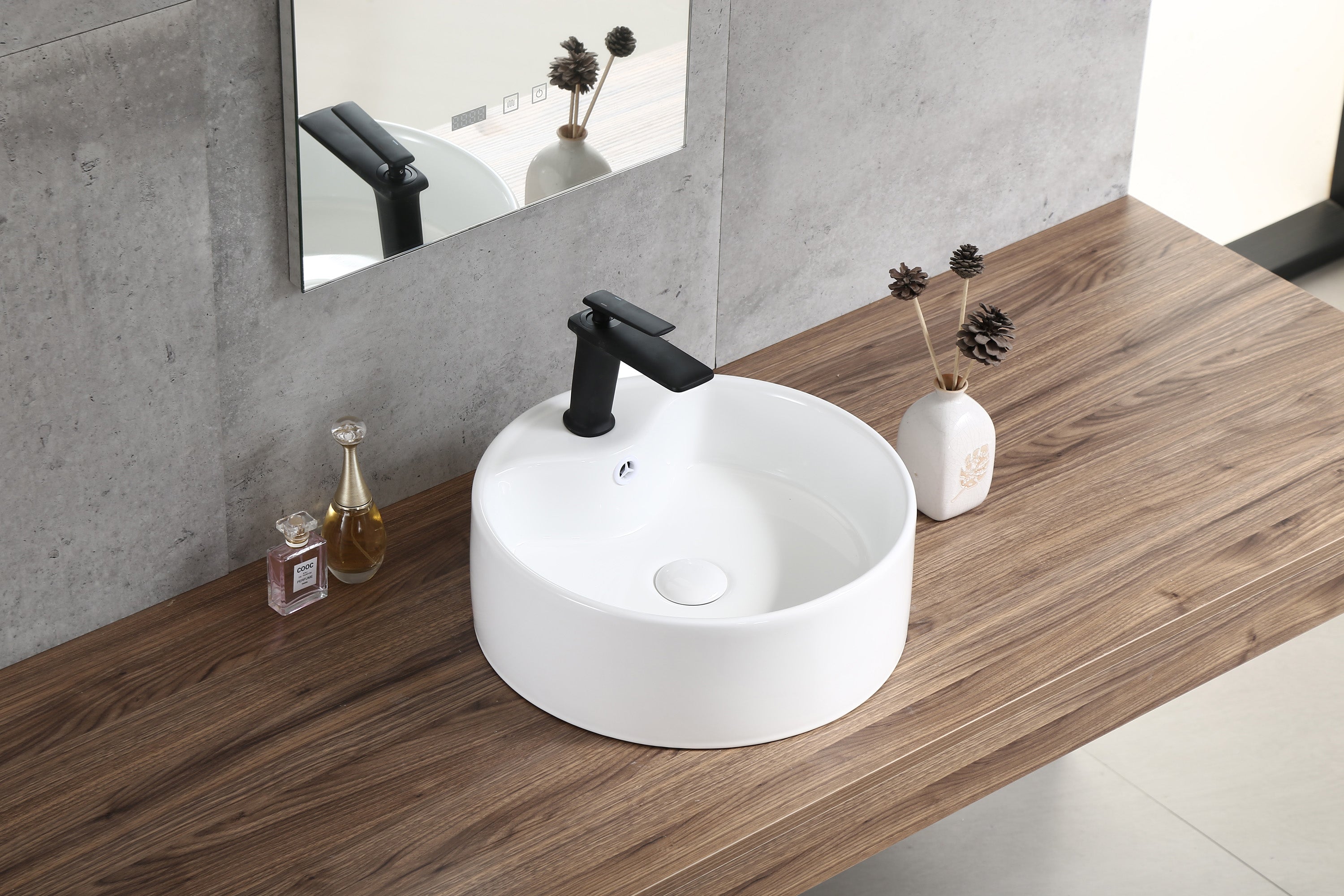 Bothwa Bathroom Countertop Ceramic Sink